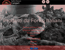 Tablet Screenshot of gruppocampari.com